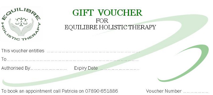Image of Equilibre gift voucher