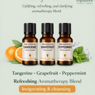 Zesty detox aromatherapy blend.