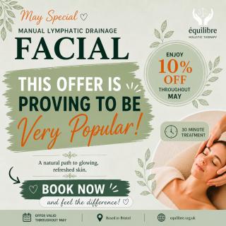 Our MLD Facial May offer is proving very popular ✨ Book now to enjoy 10% off and give your skin a naturally refreshed glow.
