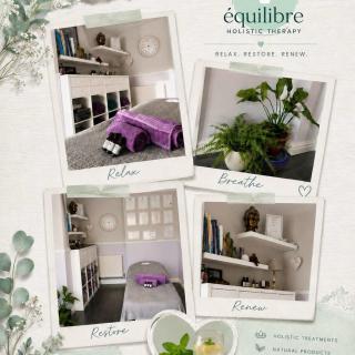 Relax. Restore. Renew. A peaceful space for self care, balance and wellbeing. 💚