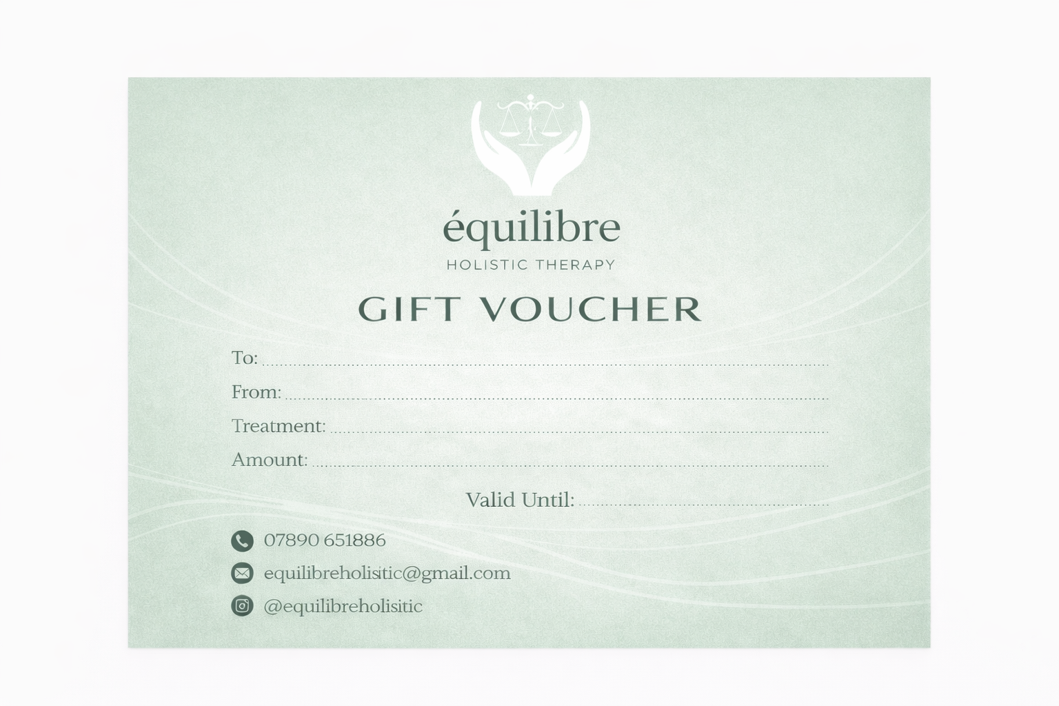 Gift Voucher back